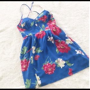 AE Floral Print pocket dress M